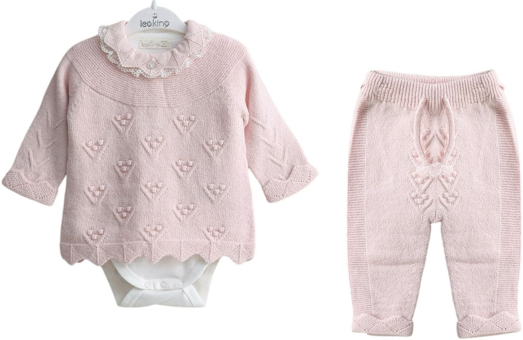 Sweater, Bodysuit & Pants Set — Style 9531