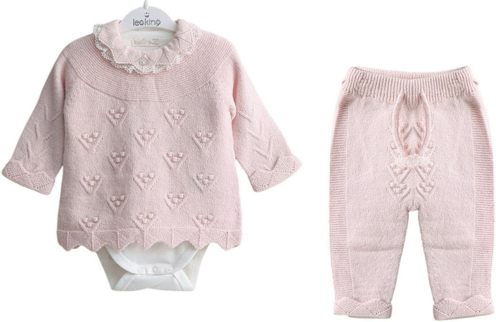 Sweater, Bodysuit & Pants Set — Style 9531