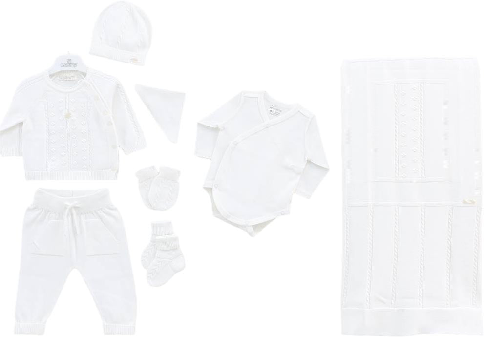 8-Piece Newborn Gift Set — Cotton